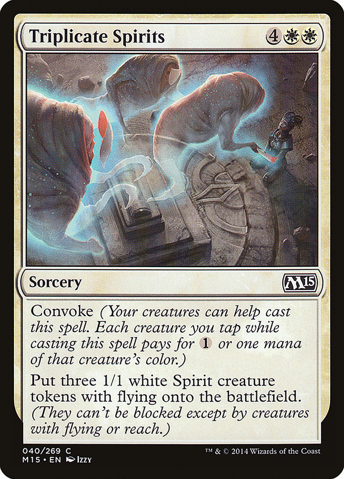 Triplicate Spirits [Magic 2015] | Silver Goblin