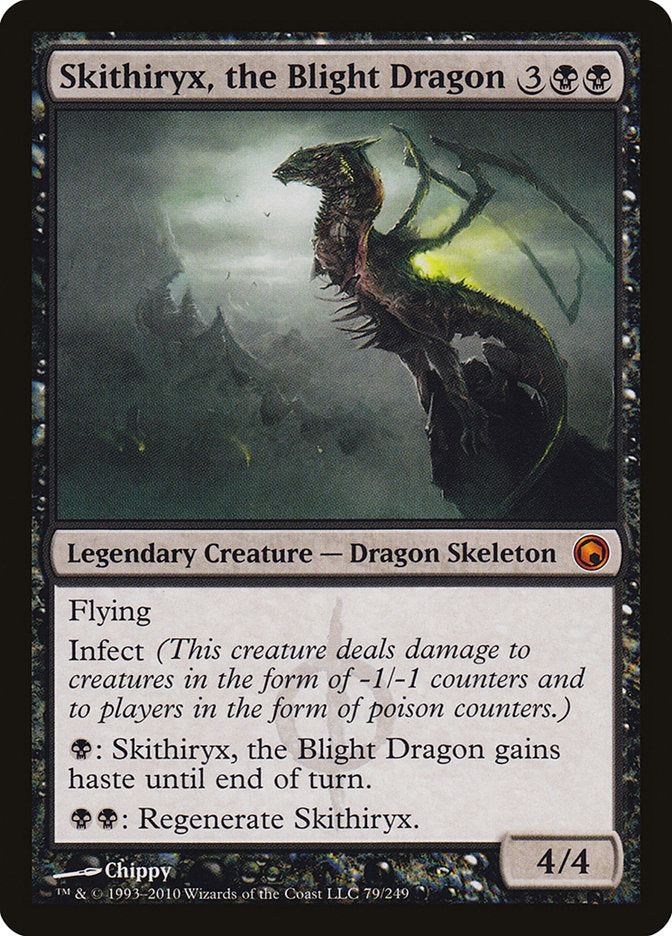 Skithiryx, the Blight Dragon [Scars of Mirrodin] | Silver Goblin