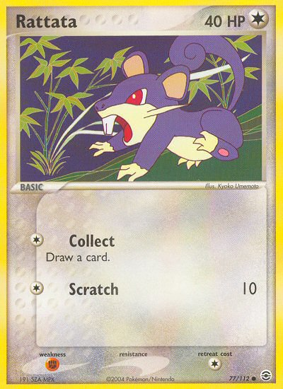 Rattata (77/112) [EX: FireRed & LeafGreen] | Silver Goblin