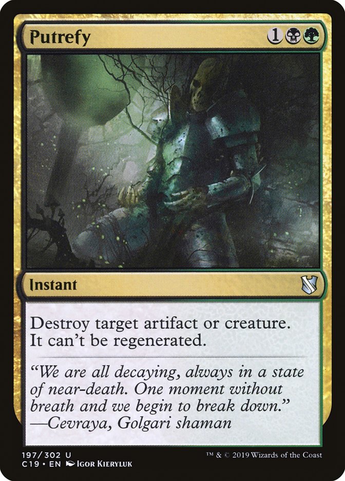 Putrefy [Commander 2019] | Silver Goblin