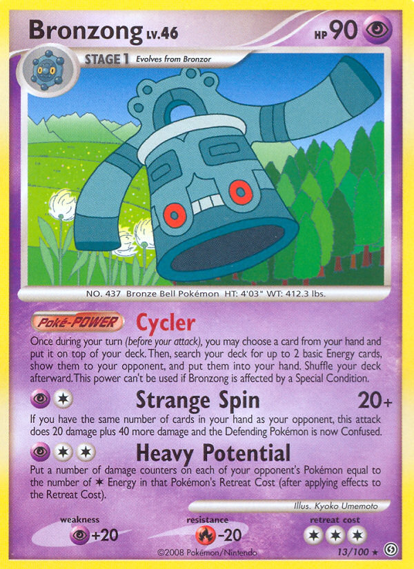 Bronzong (13/100) [Diamond & Pearl: Stormfront] | Silver Goblin