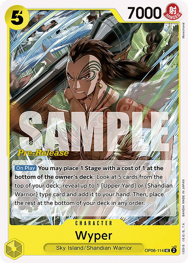 Wyper [Wings of the Captain Pre-Release Cards] | Silver Goblin