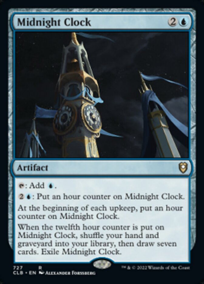 Midnight Clock [Commander Legends: Battle for Baldur's Gate] | Silver Goblin