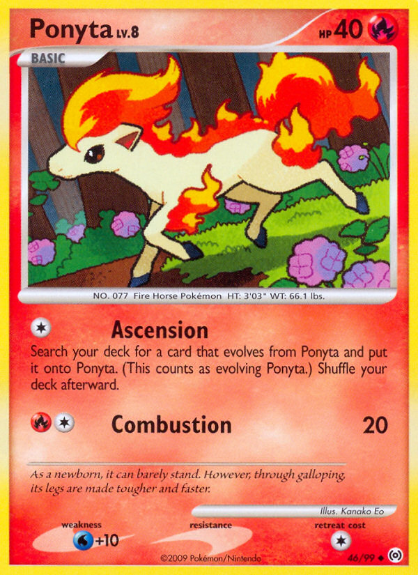 Ponyta (46/99) [Platinum: Arceus] | Silver Goblin