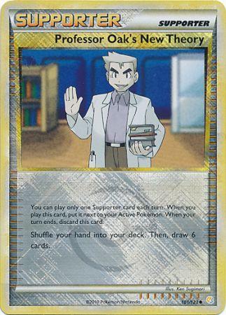 Professor Oak's New Theory (101/123) (League Promo) [HeartGold & SoulSilver: Base Set] | Silver Goblin