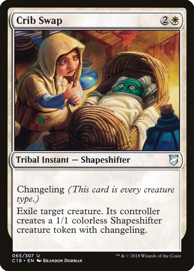 Crib Swap [Commander 2018] | Silver Goblin