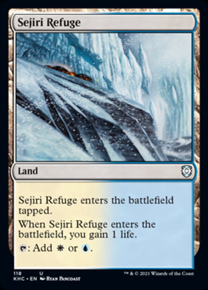 Sejiri Refuge [Kaldheim Commander] | Silver Goblin