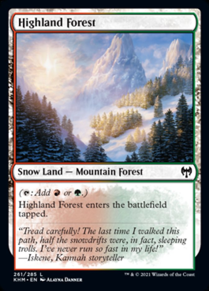 Highland Forest [Kaldheim] | Silver Goblin