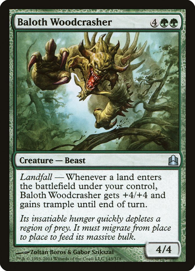 Baloth Woodcrasher [Commander 2011] | Silver Goblin