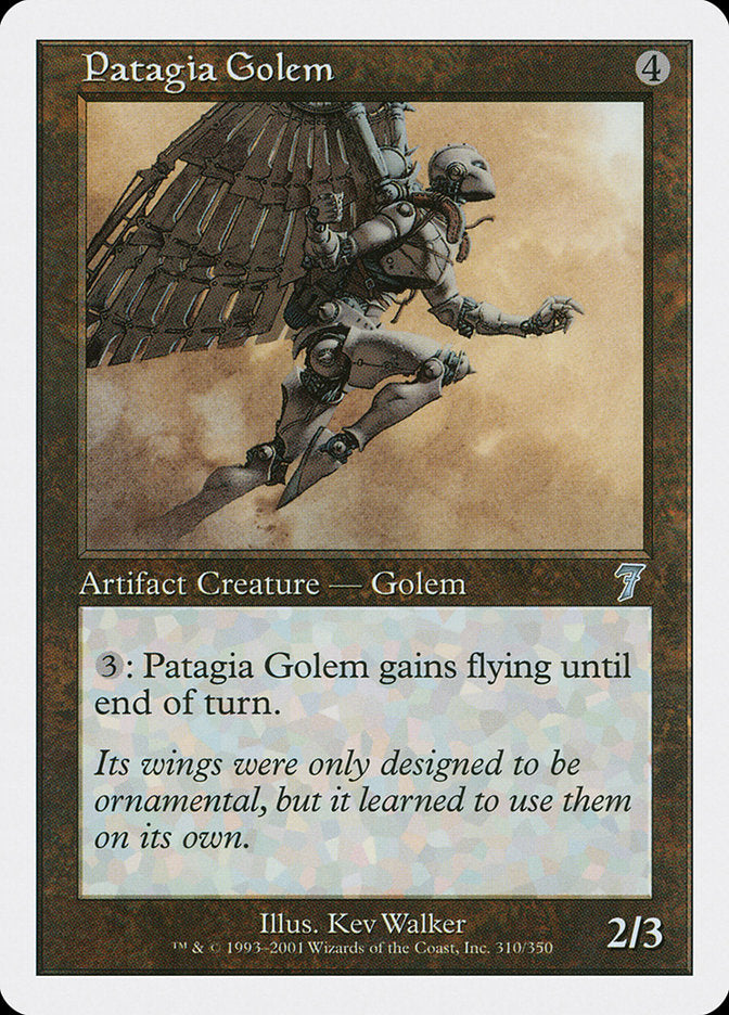 Patagia Golem [Seventh Edition] | Silver Goblin