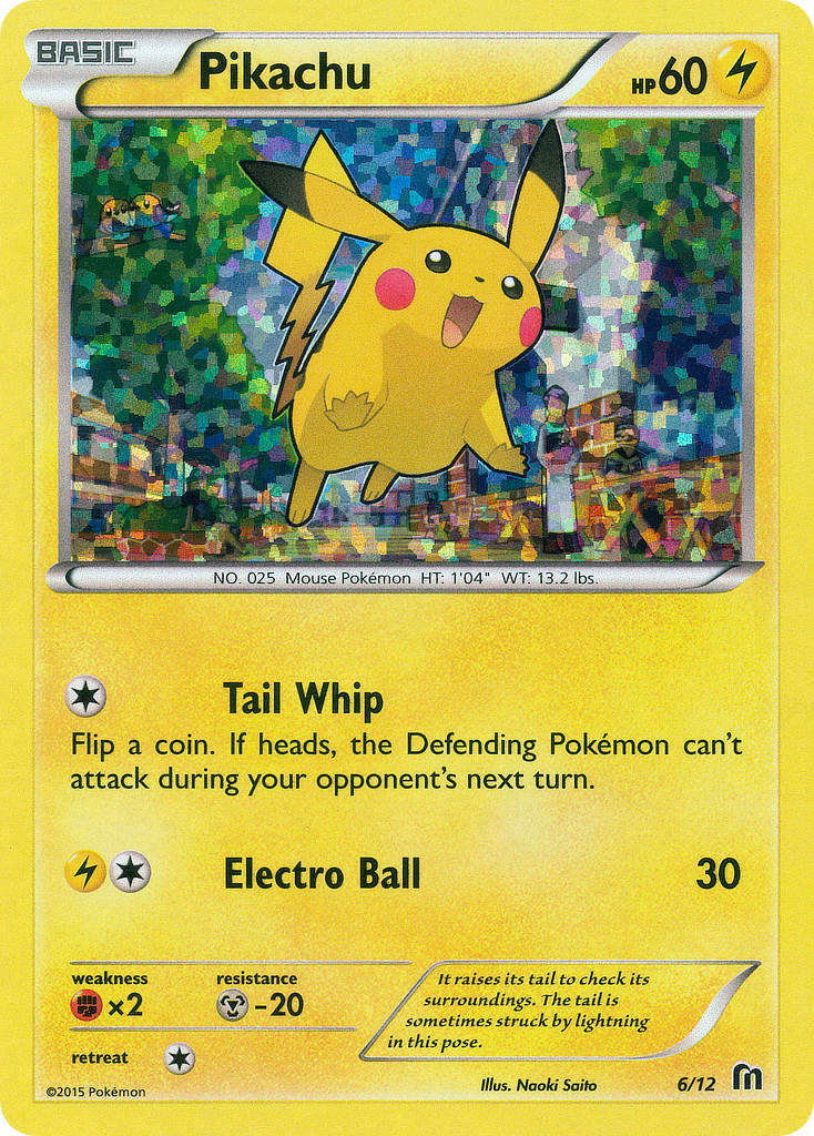 Pikachu (6/12) [McDonald's Promos: 2016 Collection] | Silver Goblin