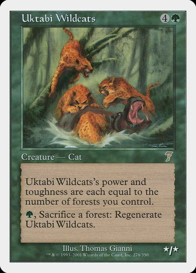 Uktabi Wildcats [Seventh Edition] | Silver Goblin