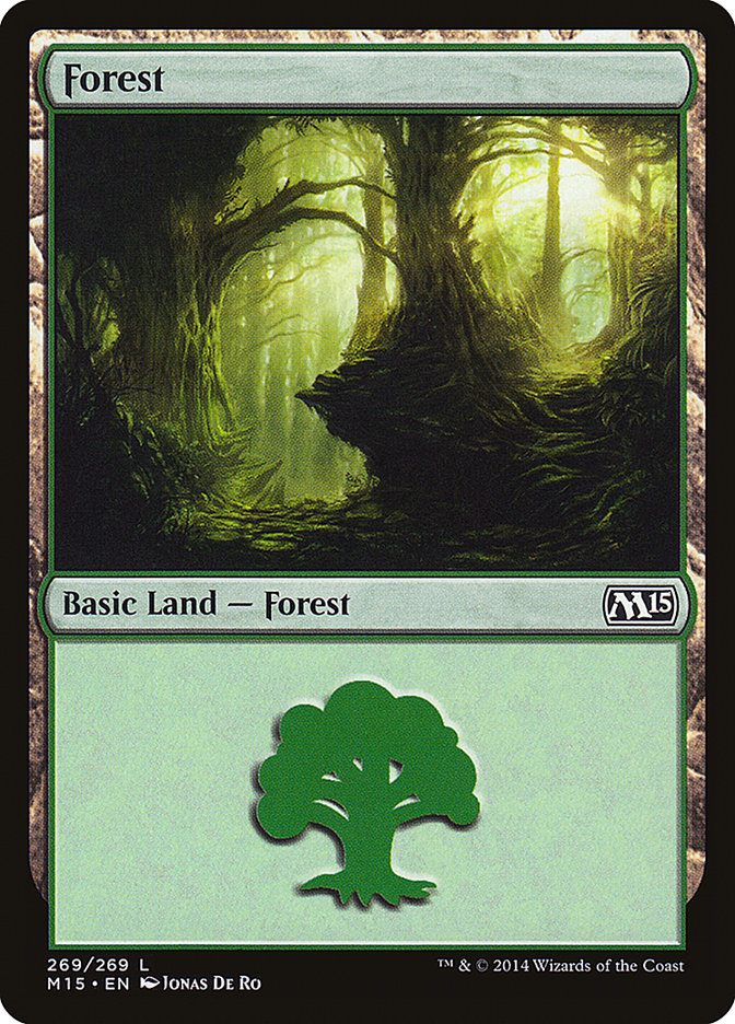 Forest (269) [Magic 2015] | Silver Goblin