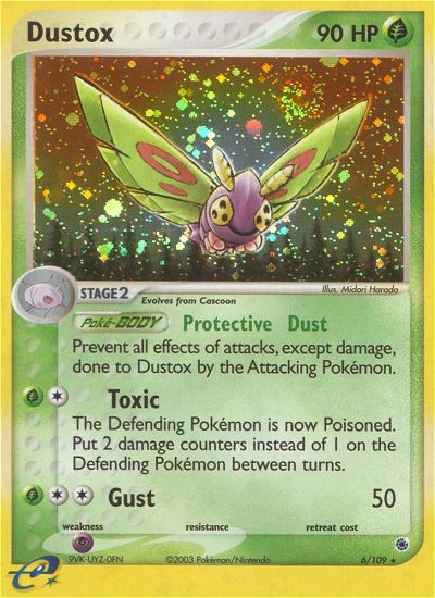 Dustox (6/109) [EX: Ruby & Sapphire] | Silver Goblin