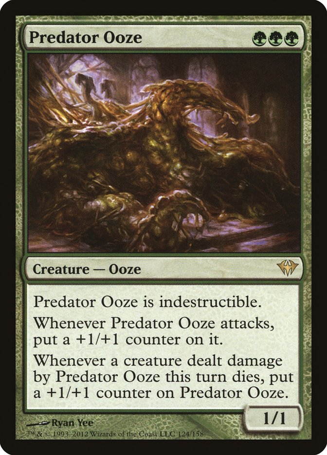 Predator Ooze [Dark Ascension] | Silver Goblin