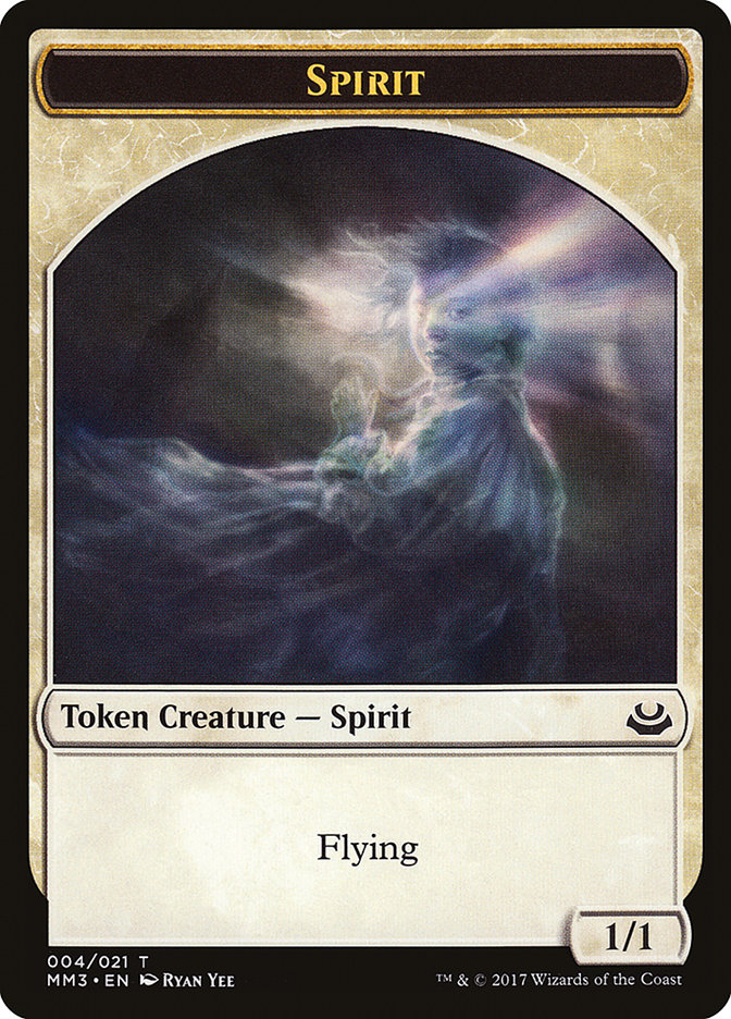 Spirit Token [Modern Masters 2017 Tokens] | Silver Goblin