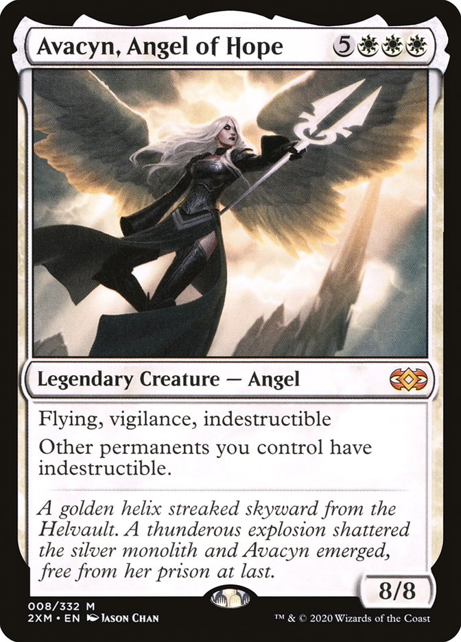 Avacyn, Angel of Hope [Double Masters] | Silver Goblin