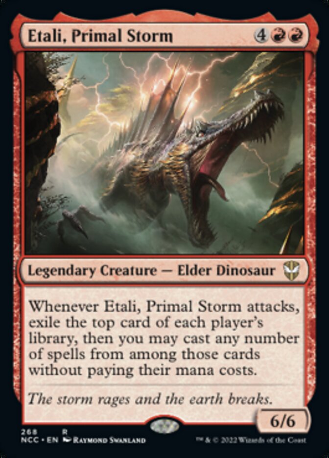 Etali, Primal Storm [Streets of New Capenna Commander] | Silver Goblin