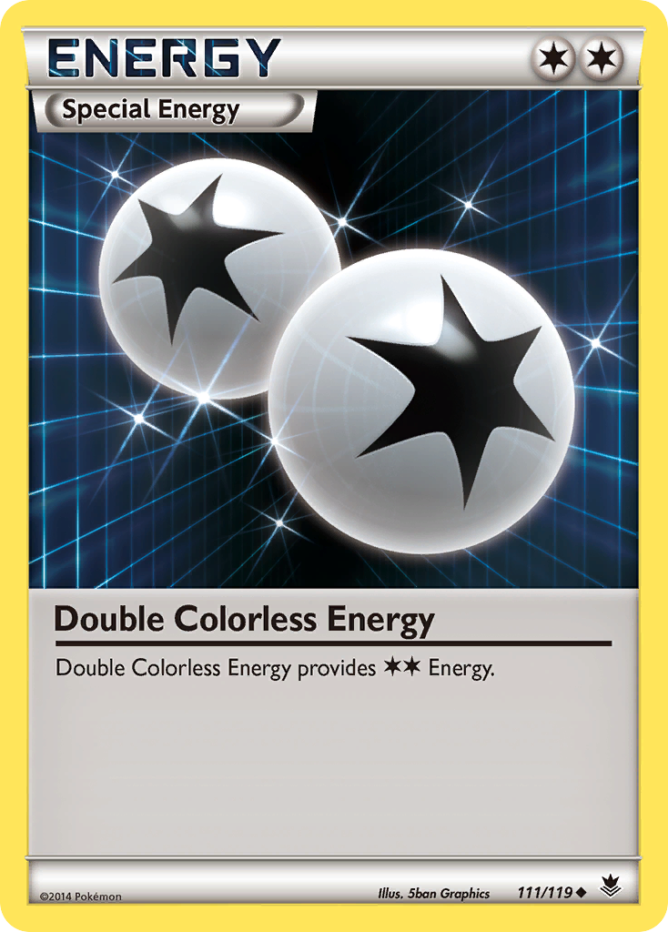 Double Colorless Energy (111/119) [XY: Phantom Forces] | Silver Goblin