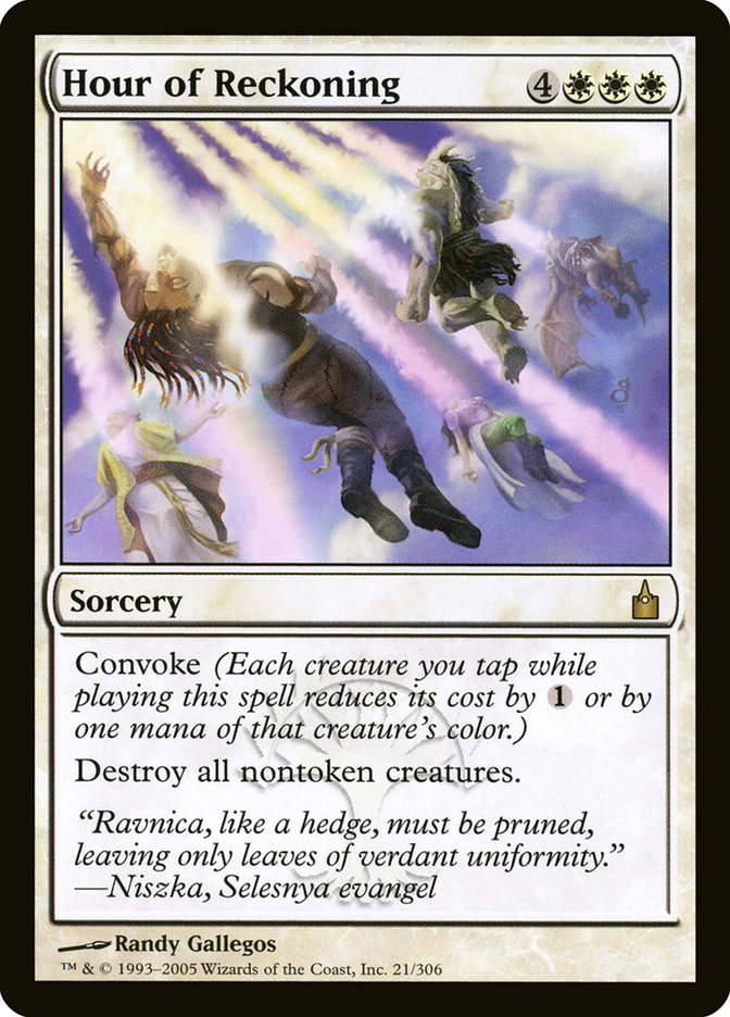 Hour of Reckoning [Ravnica: City of Guilds] | Silver Goblin
