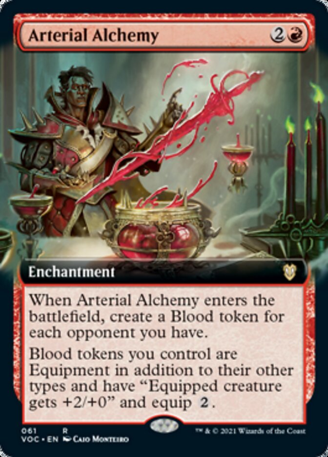 Arterial Alchemy (Extended Art) [Innistrad: Crimson Vow Commander] | Silver Goblin