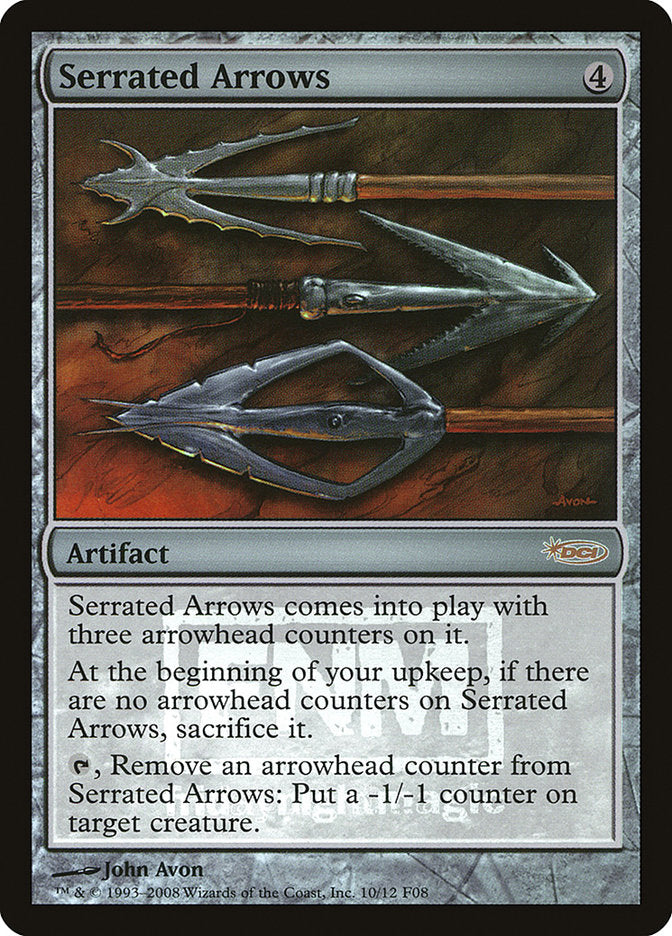 Serrated Arrows [Friday Night Magic 2008] | Silver Goblin