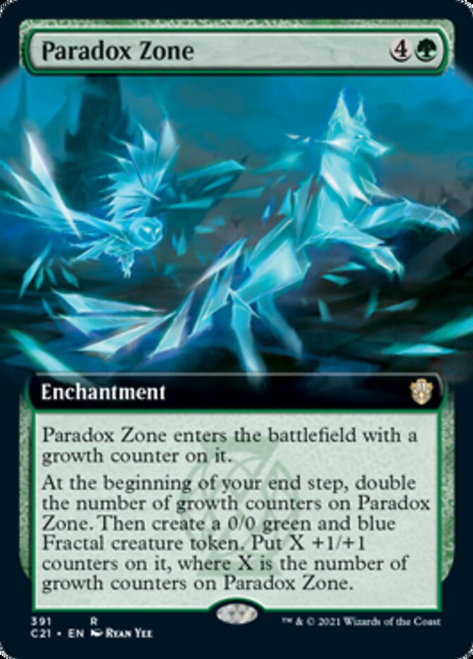 Paradox Zone (Extended Art) [Commander 2021] | Silver Goblin