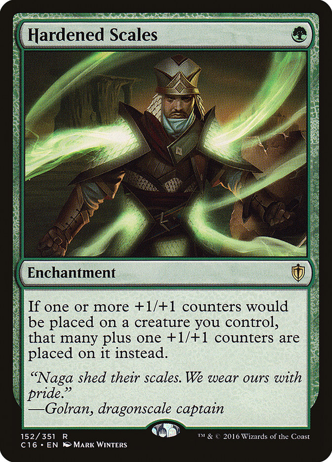 Hardened Scales [Commander 2016] | Silver Goblin