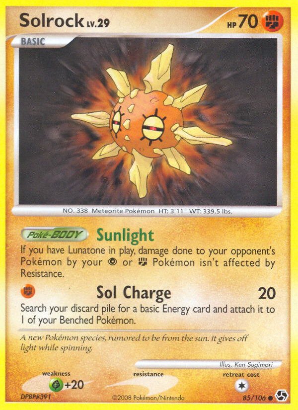 Solrock (85/106) [Diamond & Pearl: Great Encounters] | Silver Goblin