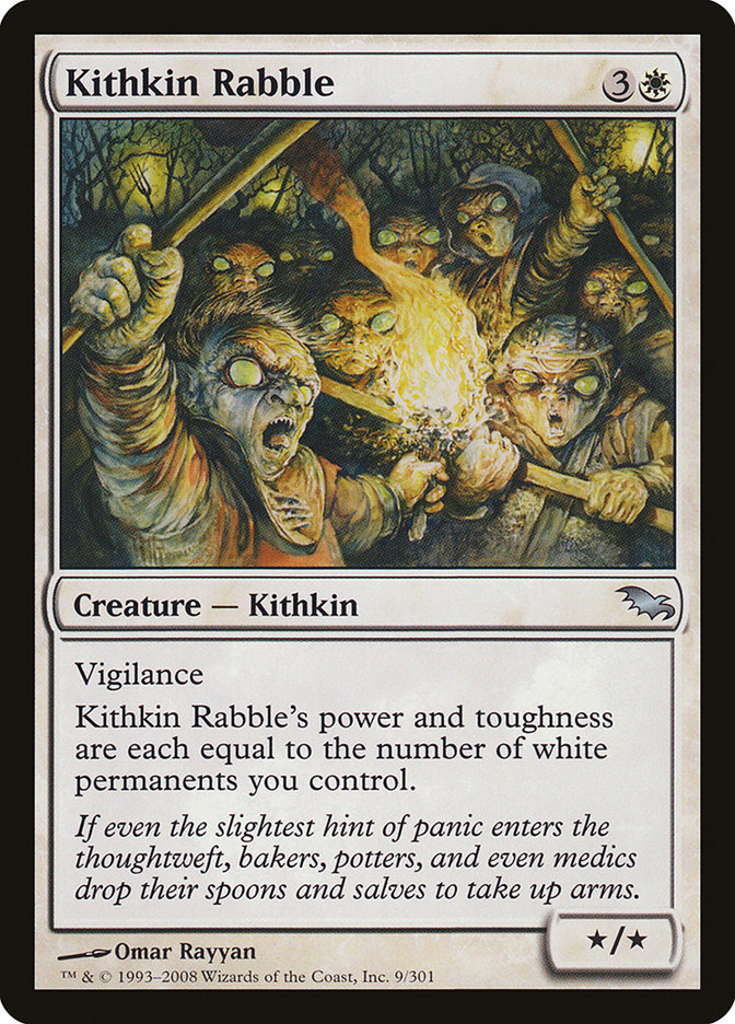 Kithkin Rabble [Shadowmoor] | Silver Goblin