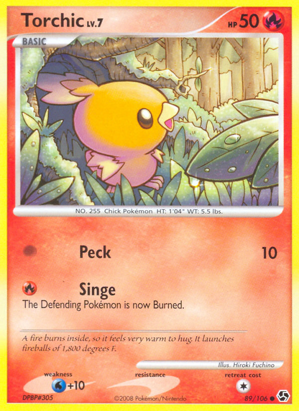 Torchic (89/106) [Diamond & Pearl: Great Encounters] | Silver Goblin