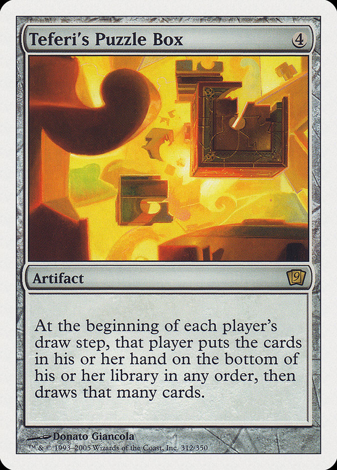 Teferi's Puzzle Box [Ninth Edition] | Silver Goblin