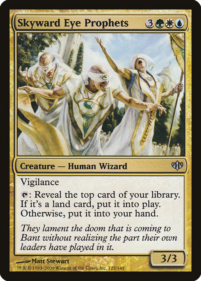 Skyward Eye Prophets [Conflux] | Silver Goblin