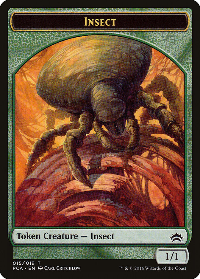 Goat // Insect Double-Sided Token [Planechase Anthology Tokens] | Silver Goblin