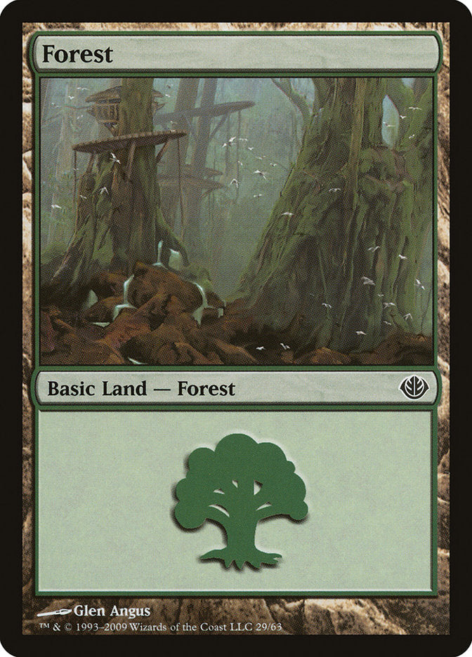 Forest (29) [Duel Decks: Garruk vs. Liliana] | Silver Goblin