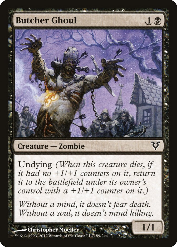 Butcher Ghoul [Avacyn Restored] | Silver Goblin
