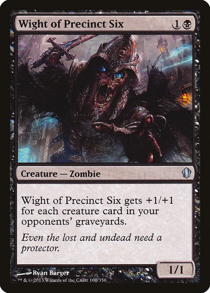 Wight of Precinct Six [Commander 2013] | Silver Goblin