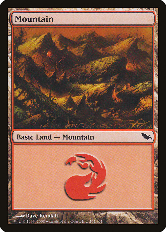 Mountain (294) [Shadowmoor] | Silver Goblin