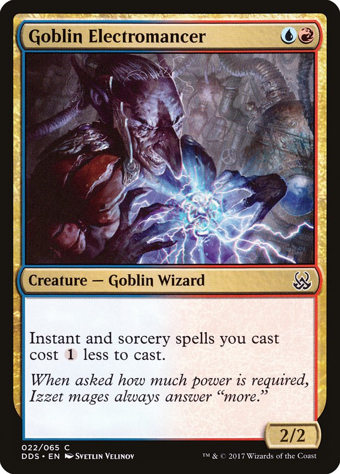 Goblin Electromancer [Duel Decks: Mind vs. Might] | Silver Goblin