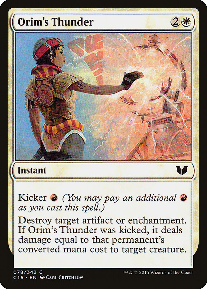 Orim's Thunder [Commander 2015] | Silver Goblin
