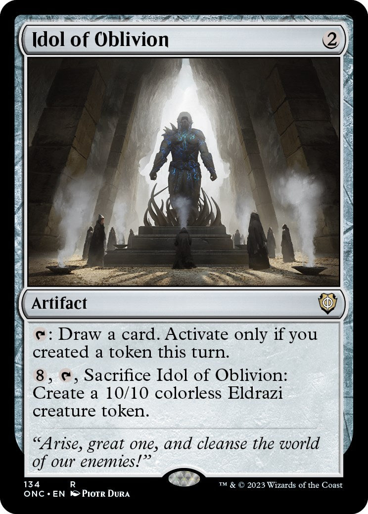Idol of Oblivion [Phyrexia: All Will Be One Commander] | Silver Goblin
