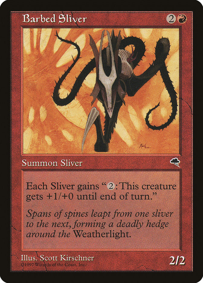 Barbed Sliver [Tempest] | Silver Goblin