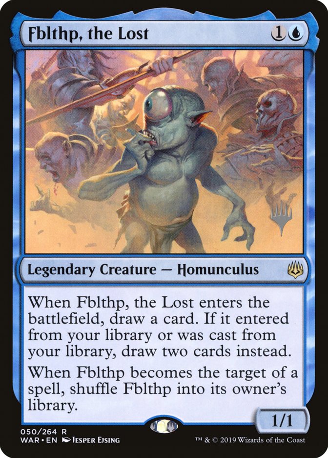 Fblthp, the Lost (Promo Pack) [War of the Spark Promos] | Silver Goblin