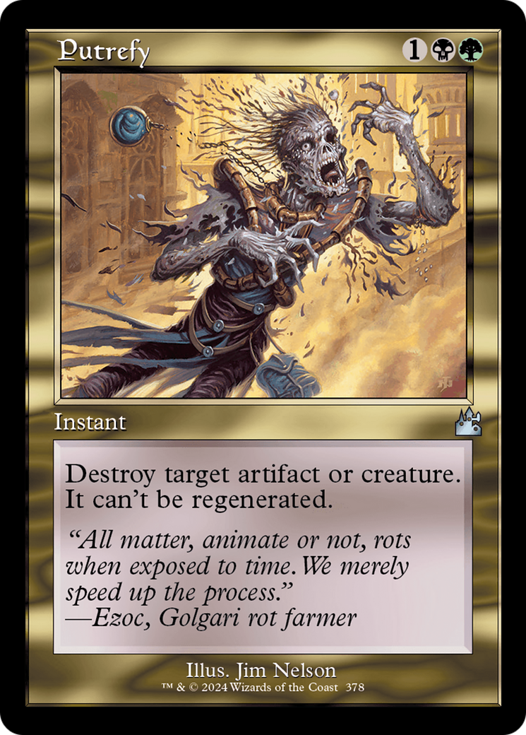 Putrefy (Retro Frame) [Ravnica Remastered] | Silver Goblin