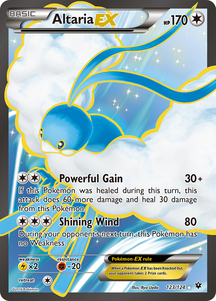 Altaria EX (123/124) [XY: Fates Collide] | Silver Goblin