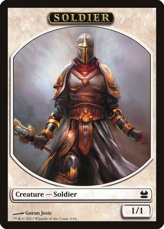 Soldier Token [Modern Masters Tokens] | Silver Goblin