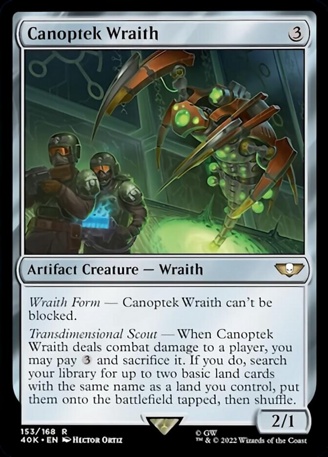Canoptek Wraith [Warhammer 40,000] | Silver Goblin