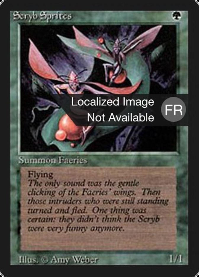 Scryb Sprites [Foreign Black Border] | Silver Goblin