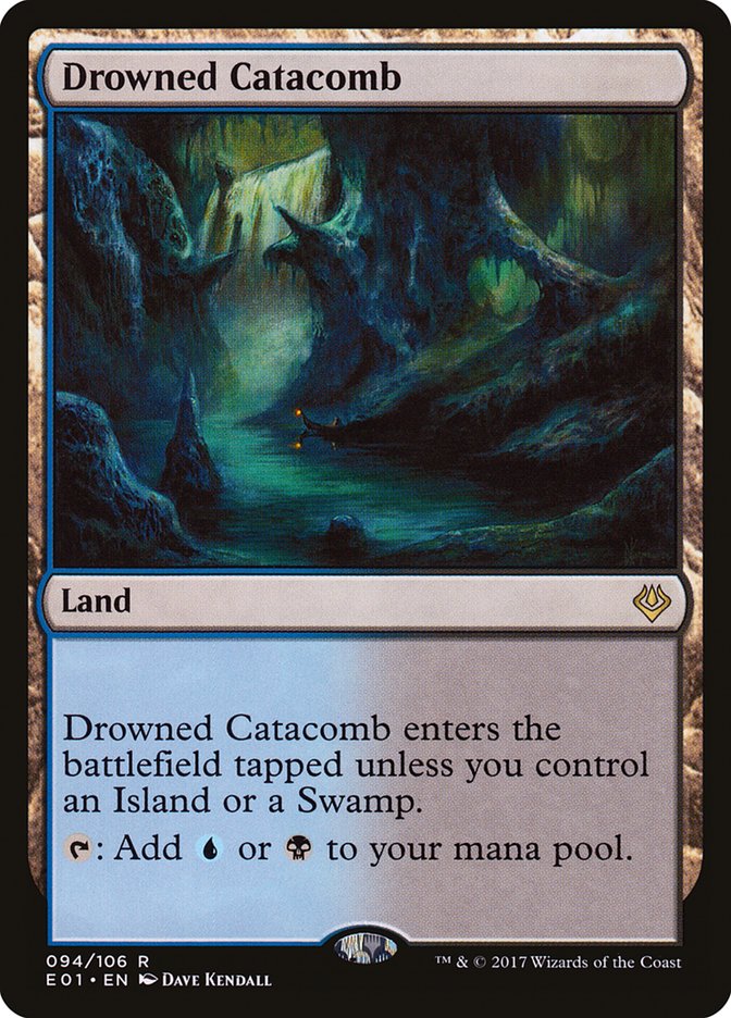Drowned Catacomb [Archenemy: Nicol Bolas] | Silver Goblin