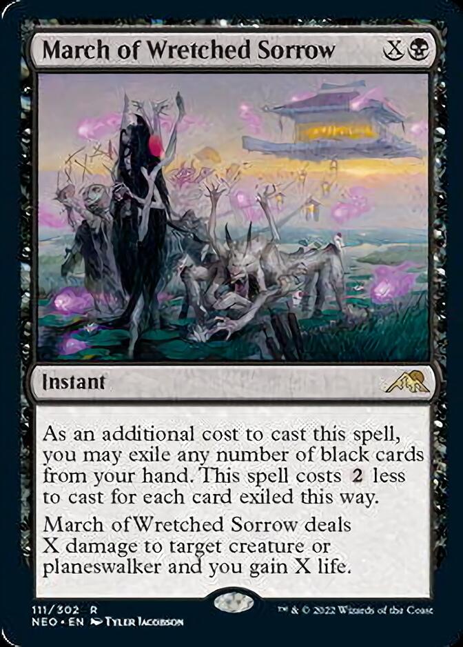March of Wretched Sorrow [Kamigawa: Neon Dynasty] | Silver Goblin